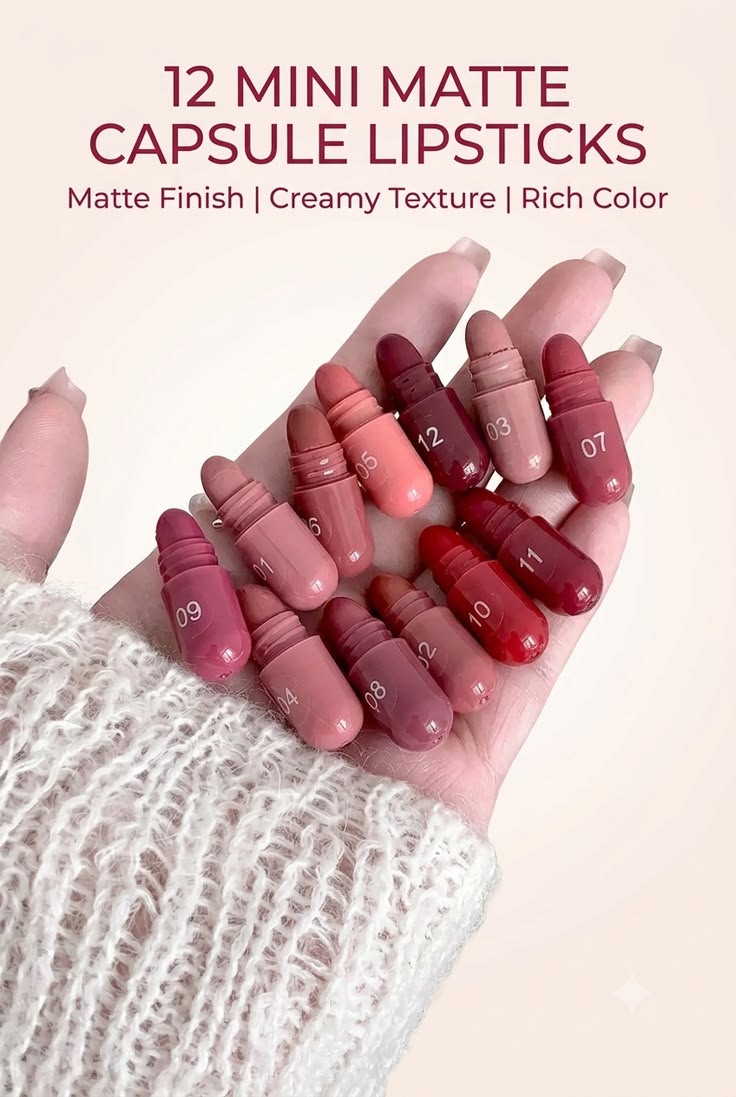 Mini Capsule Lipsticks