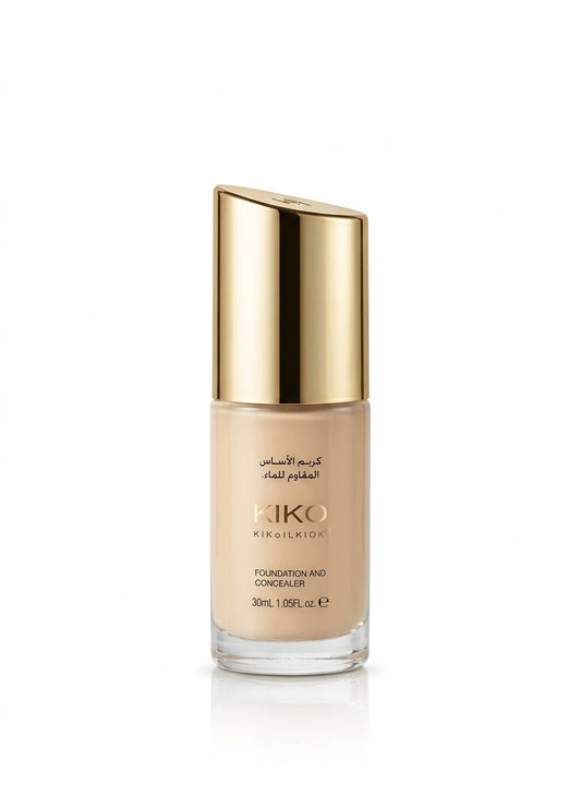 KIKO FOUNDATION AND CONCEALER