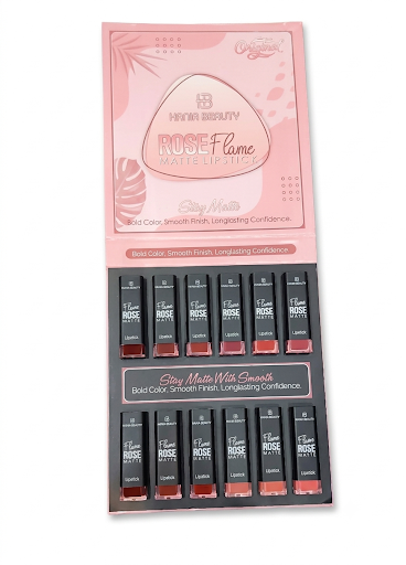 HANIA BEAUTY 12 PIECES LIPSTICK TRAY