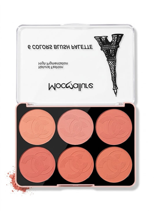 Mocallure 6 pieces blush tray