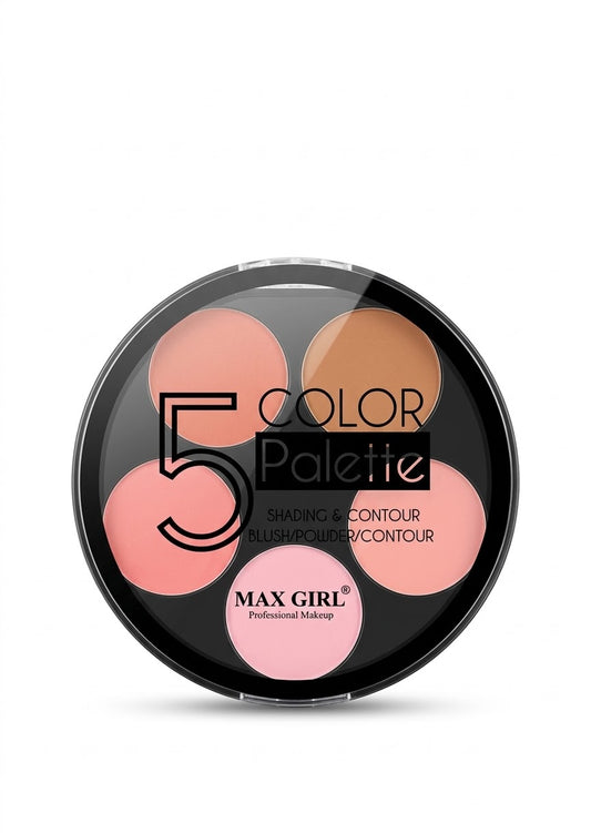 MAX GIRL 5IN1 BLUSH ROUND TRAY