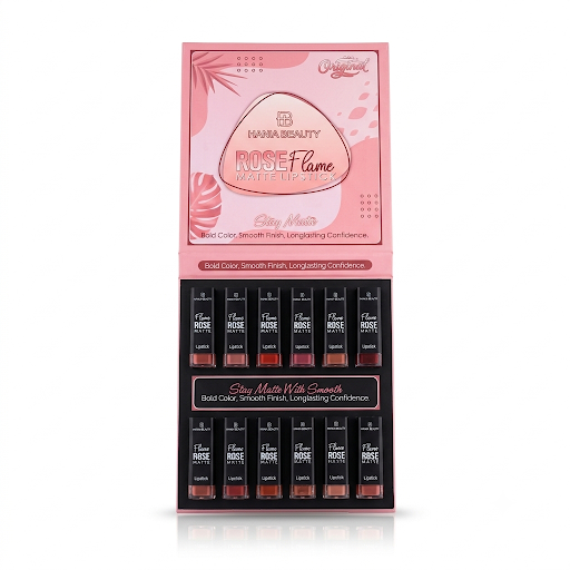 HANIA BEAUTY 12 PIECES LIPSTICK TRAY