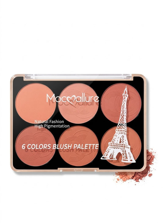 Mocallure 6 pieces blush tray