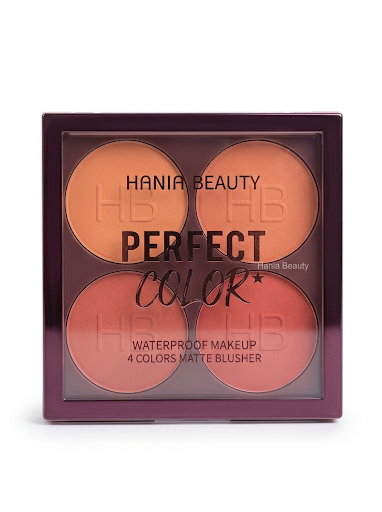 HANIA BEAUTY 4 PIECES BLUSH TRAY