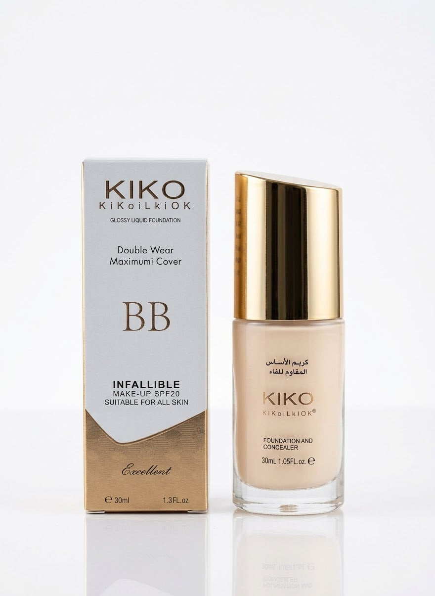 KIKO FOUNDATION AND CONCEALER