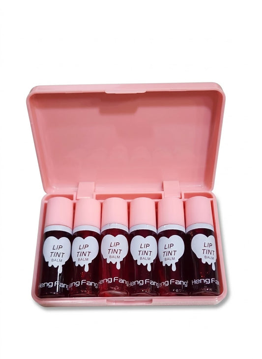 Heng feng 6 pieces lip tint tray