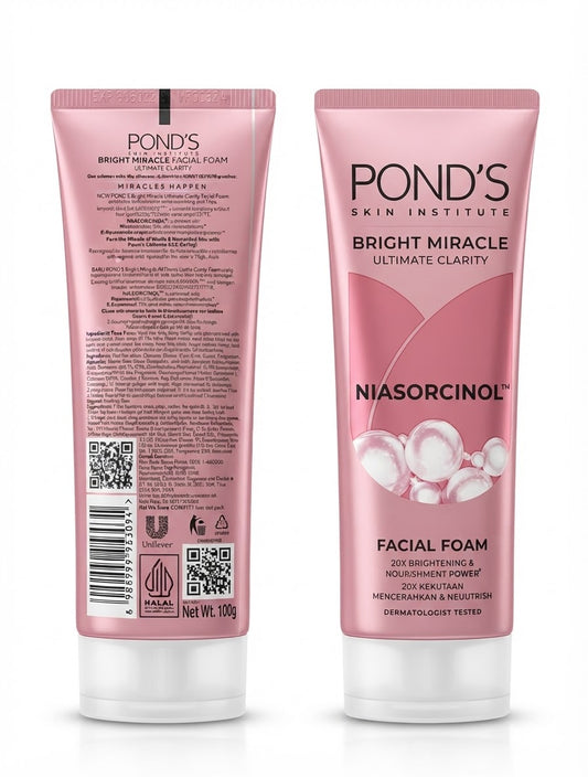Pond's face wash bright mericals