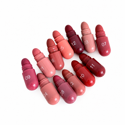 18-Piece Mini Capsule Lipstick Set – Long-Lasting Matte Lip Colors