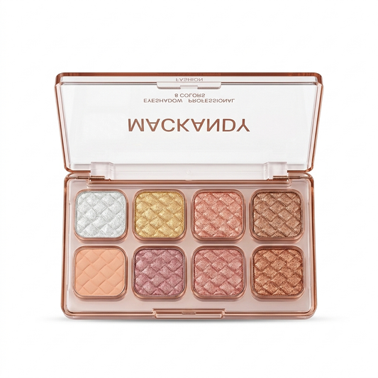 Msyaho 8-Color Eyeshadow Palette – Shimmer & Glam